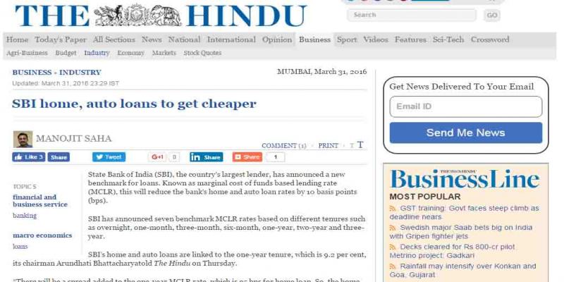 SBI home, auto loans to get cheaper